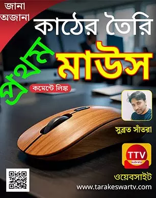 st computer mouse made with wood